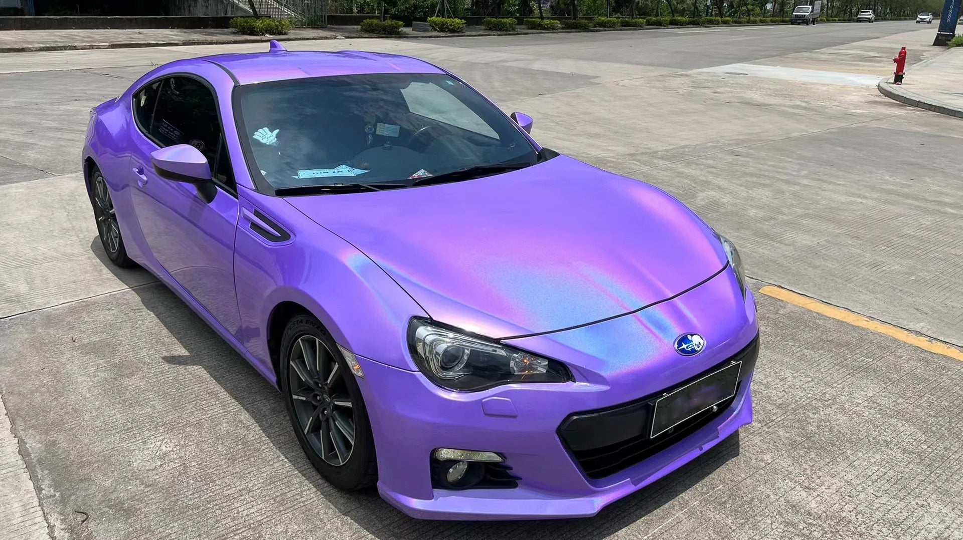 Gloss Holographic Metallic Purple - Milliotone