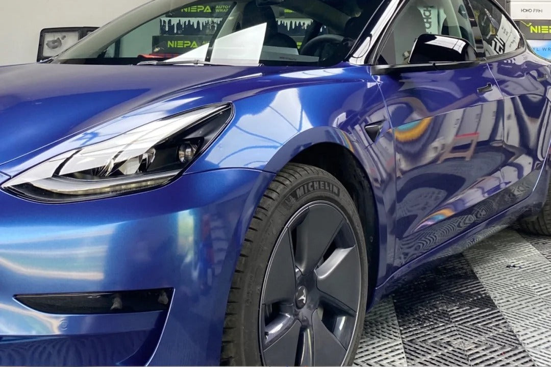 Gloss Metallic Dark Blue - Milliotone