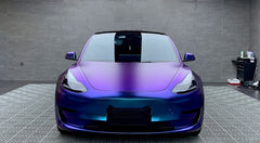 Satin Chameleon Purple Blue - Milliotone