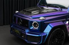 Satin Chameleon Blue Purple - Milliotone