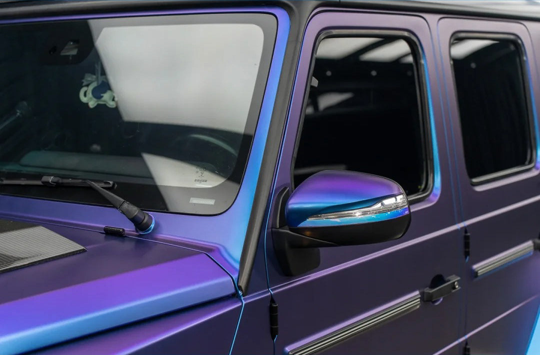 Satin Chameleon Blue Purple - Milliotone