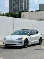 Satin Iridescent White Gold Glitter