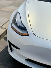 Satin Iridescent White Gold Glitter