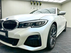 Satin Iridescent White Blue - Milliotone