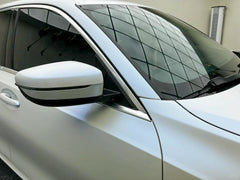 Satin Iridescent White Blue - Milliotone