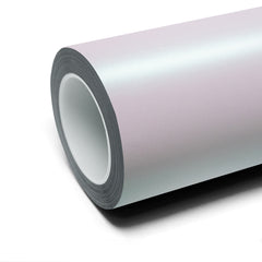 Satin Iridescent Frozen White