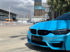 Satin Metallic Sky Blue - Milliotone