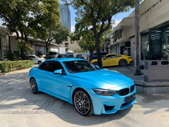 Satin Metallic Sky Blue - Milliotone