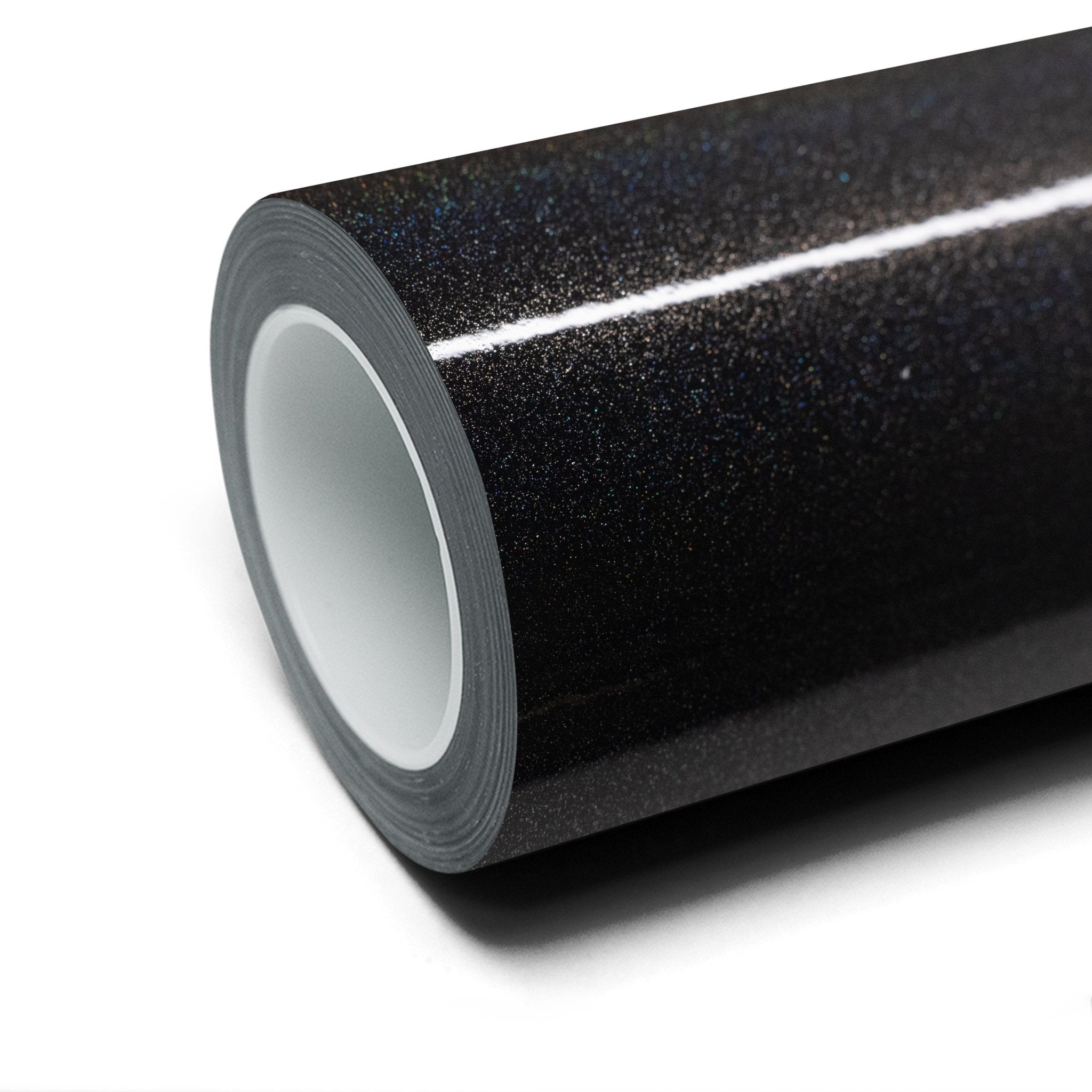 Gloss Holographic Metallic Black - Milliotone car wrap vinyl film