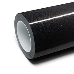 Gloss Holographic Metallic Black - Milliotone car wrap vinyl film