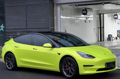 Gloss Iridescent Lemon Green - Milliotone car wrap vinyl film