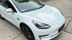 Gloss Iridescent White Red - Milliotone car wrap vinyl film