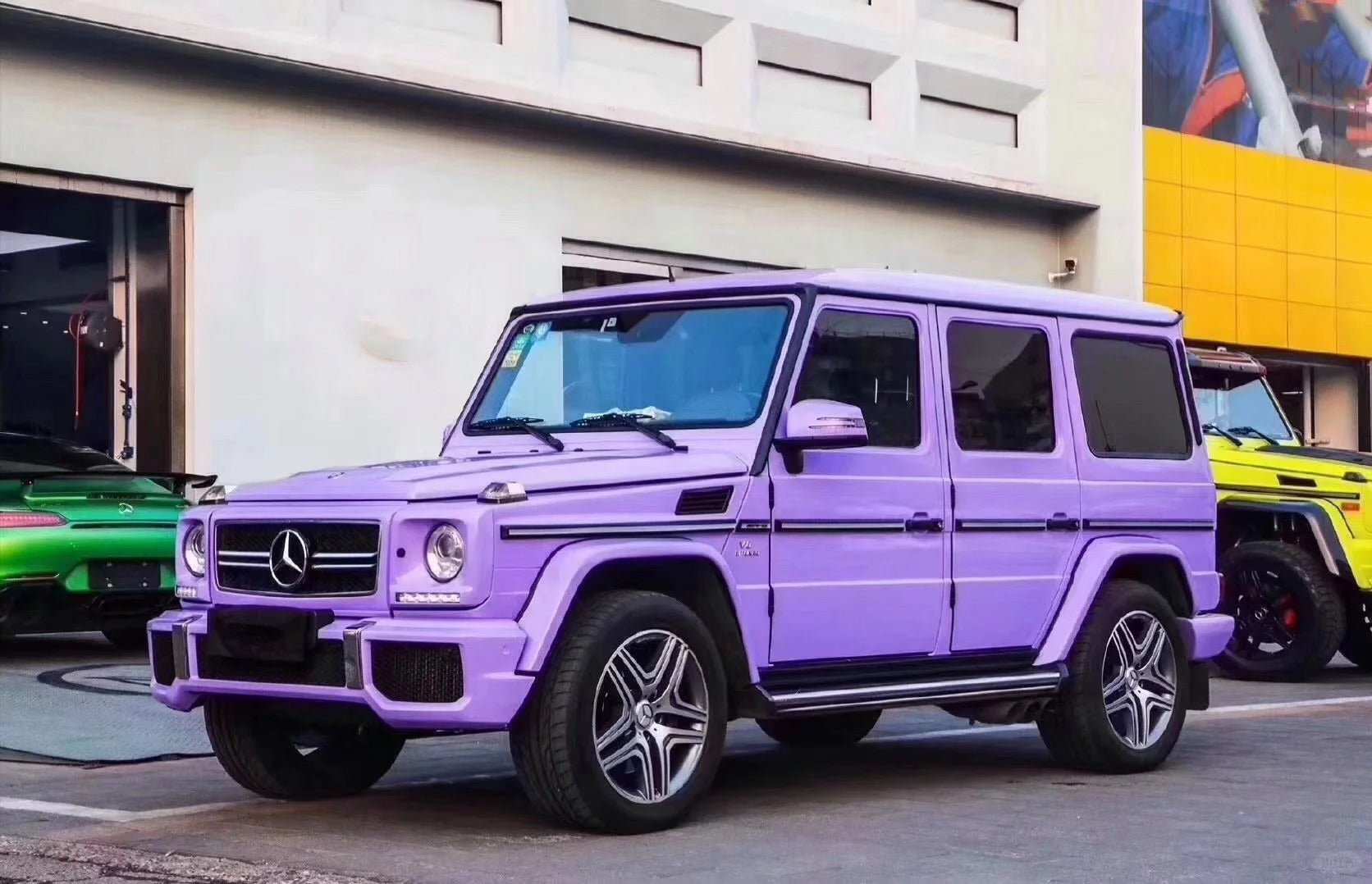 Gloss Violet - Milliotone car wrap vinyl film
