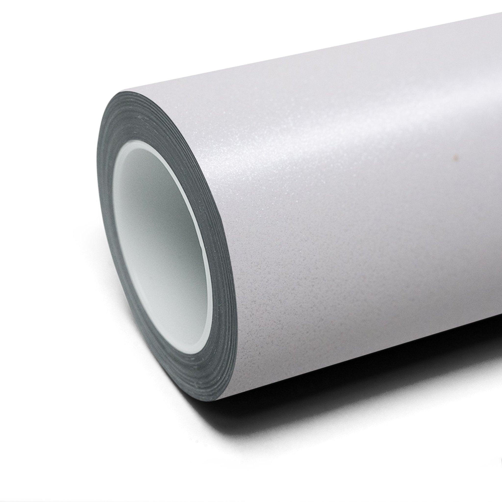 Satin Diamond Metal White - Milliotone car wrap vinyl film
