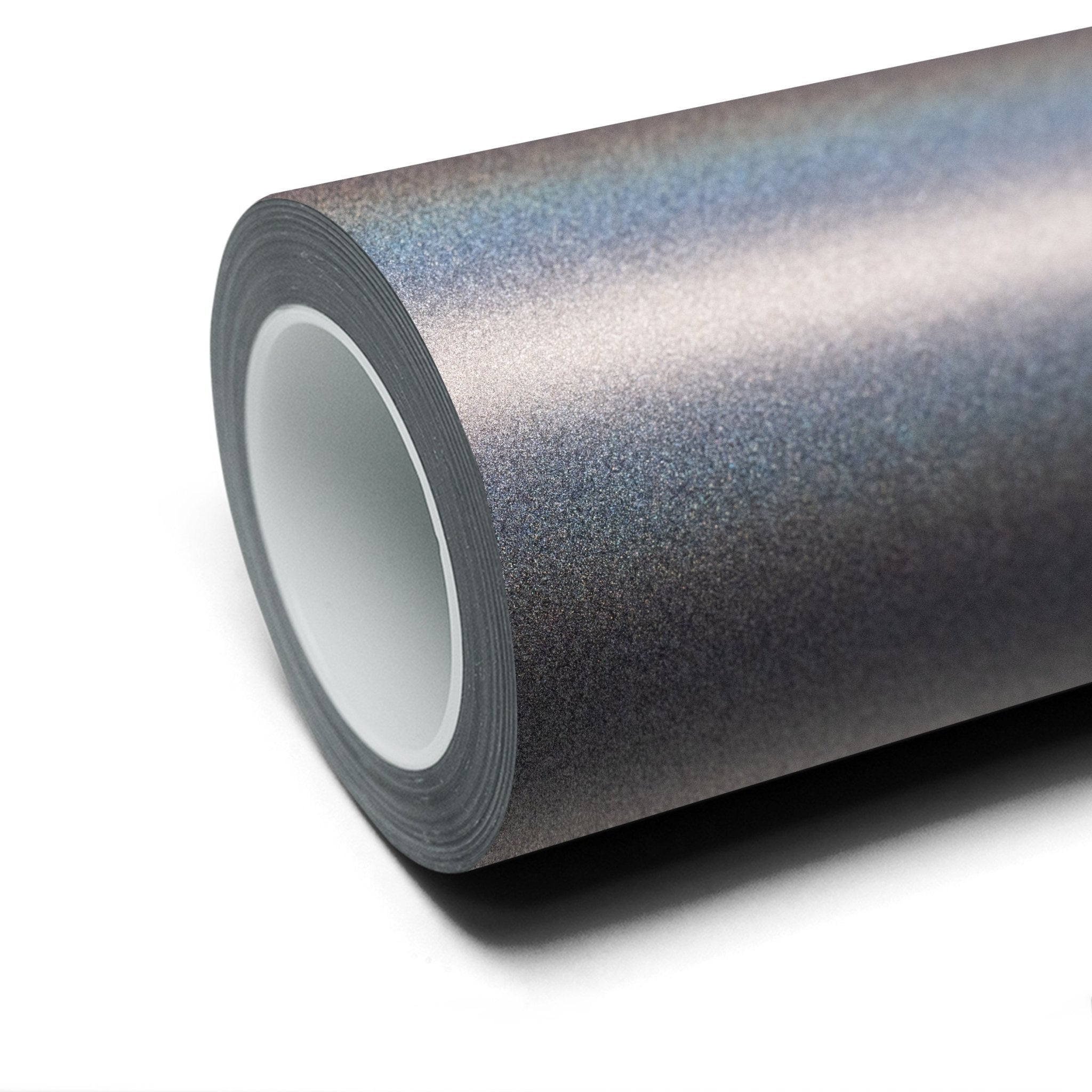 Satin Holographic Silver - Milliotone car wrap vinyl film