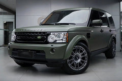 Satin Military Green - Milliotone car wrap vinyl film