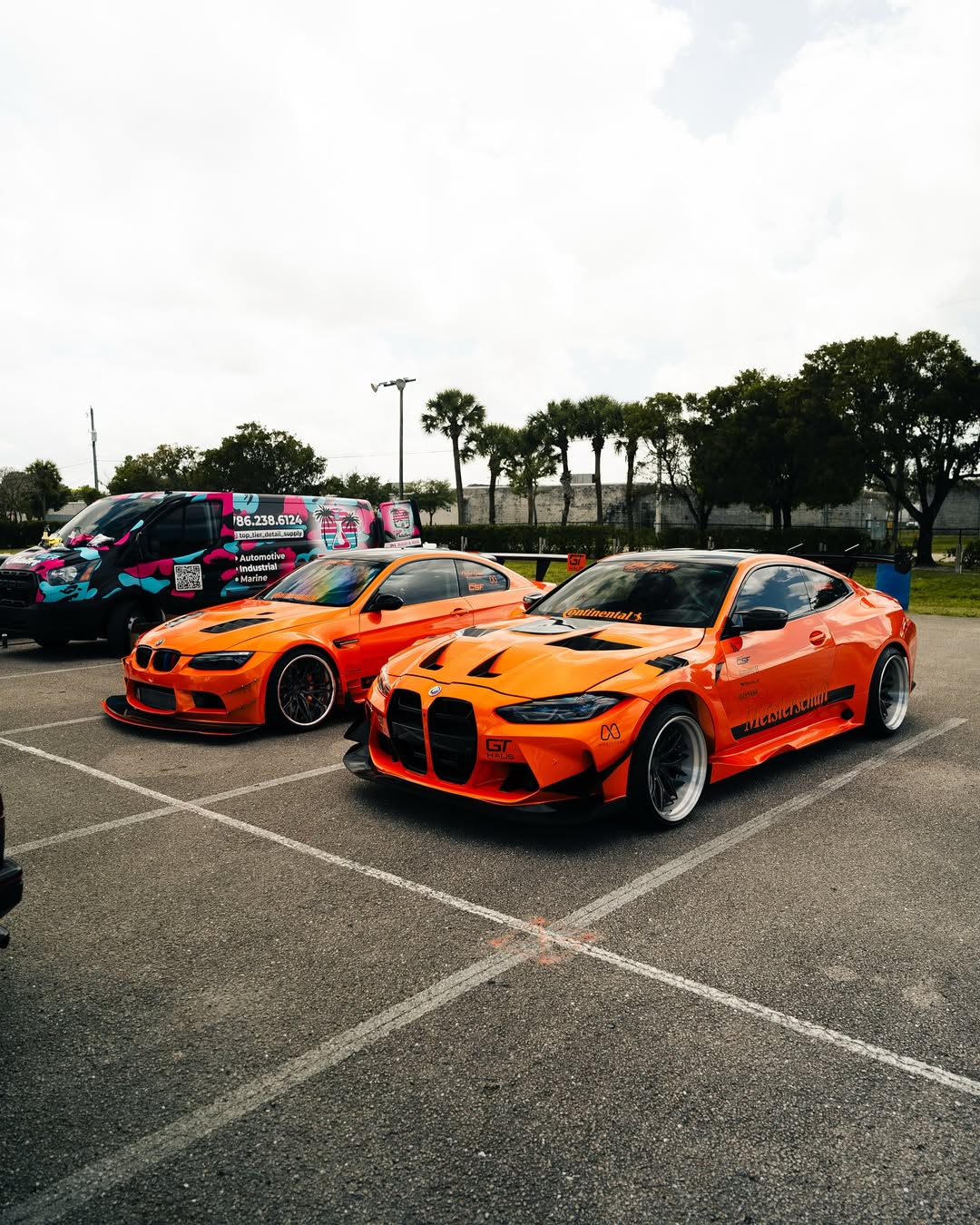 Super Gloss Metallic Fire Orange - Milliotone car wrap vinyl film