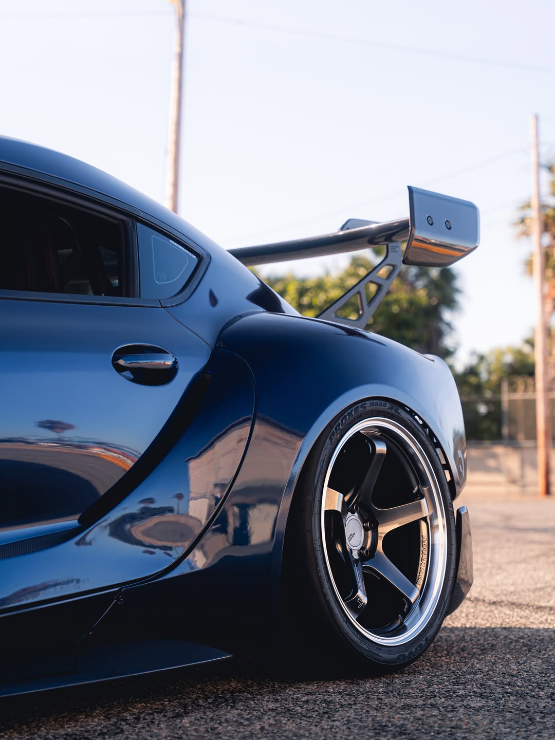 Super Gloss Tanzanite Blue - Milliotone car wrap vinyl film