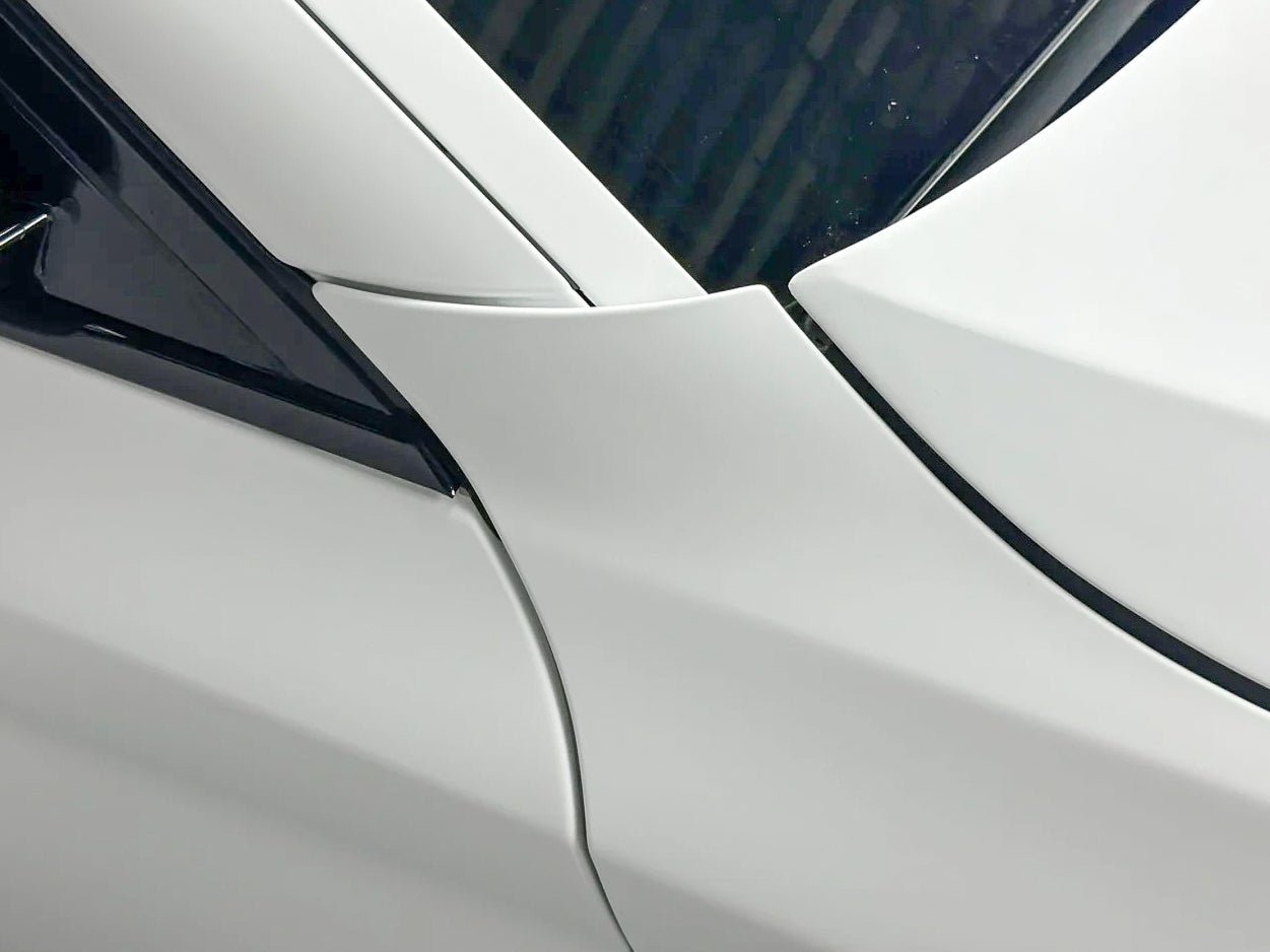 Ultra Matte Moon White - Milliotone car wrap vinyl film