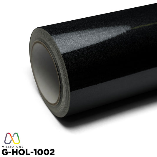 Gloss Holographic Metallic Black - Milliotone