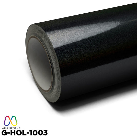 Gloss Holographic Psychedelic Black - Milliotone