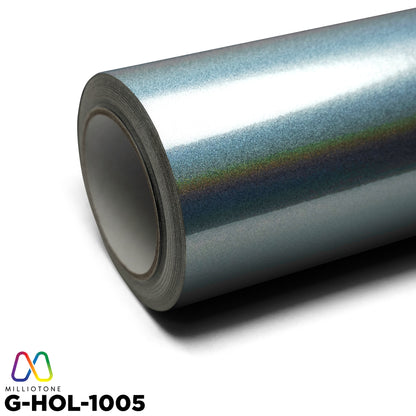 Gloss Holographic Metallic Silver - Milliotone