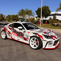 Gloss Iridescent White Red