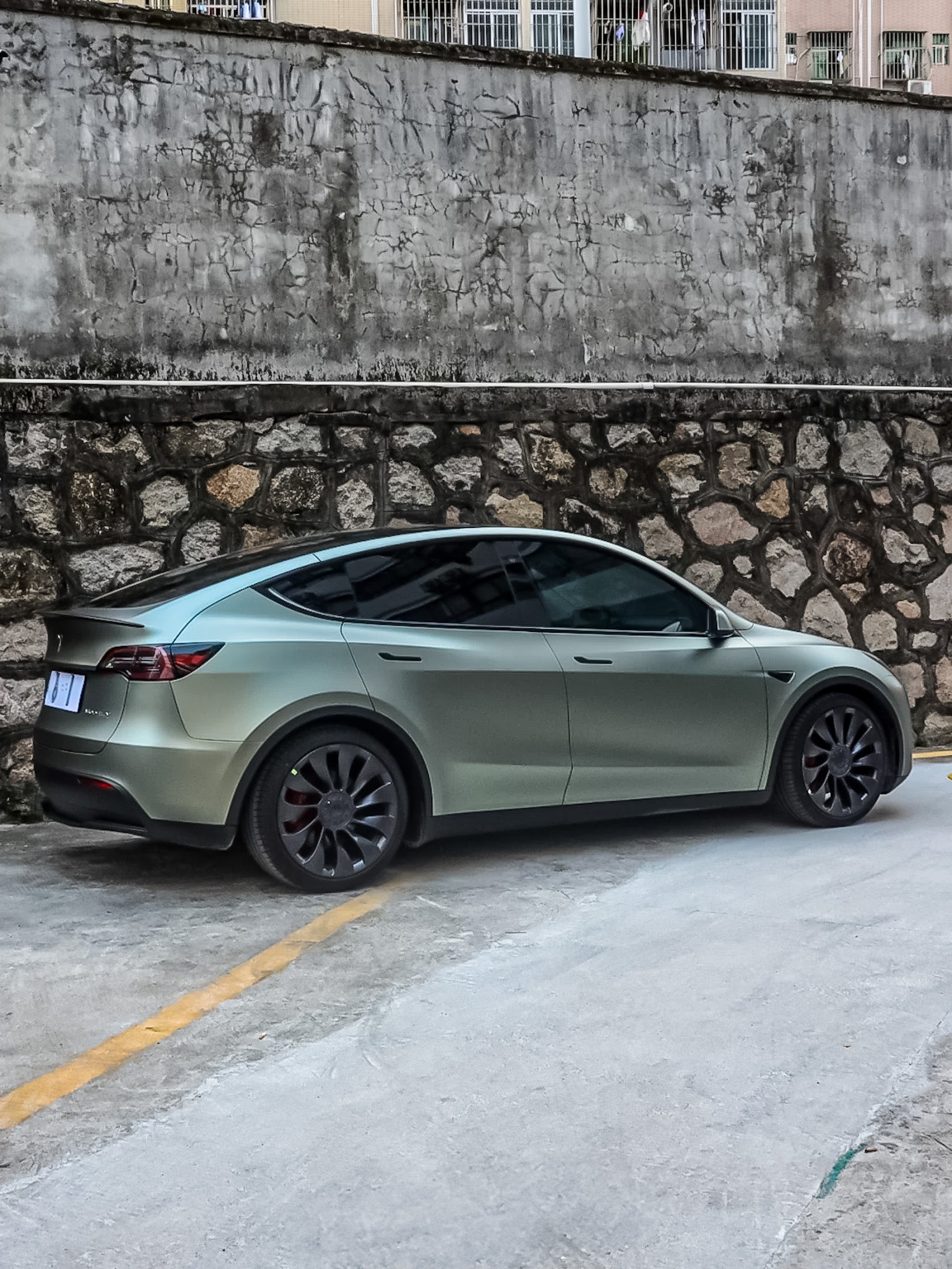 Frozen Ghost Metallic Khaki Gray - Milliotone