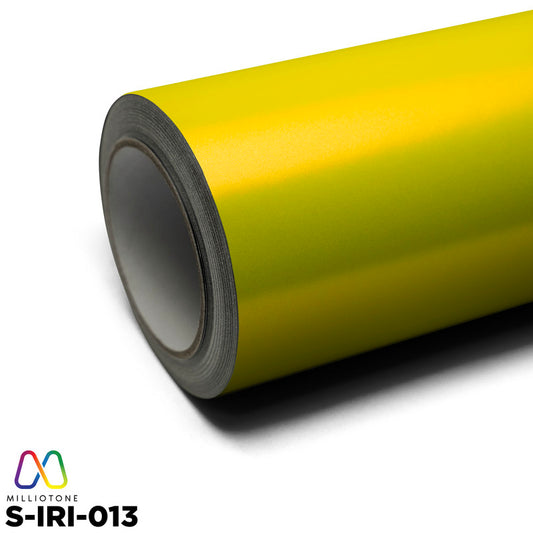 Satin Iridescent Metallic Yellow Green - Milliotone