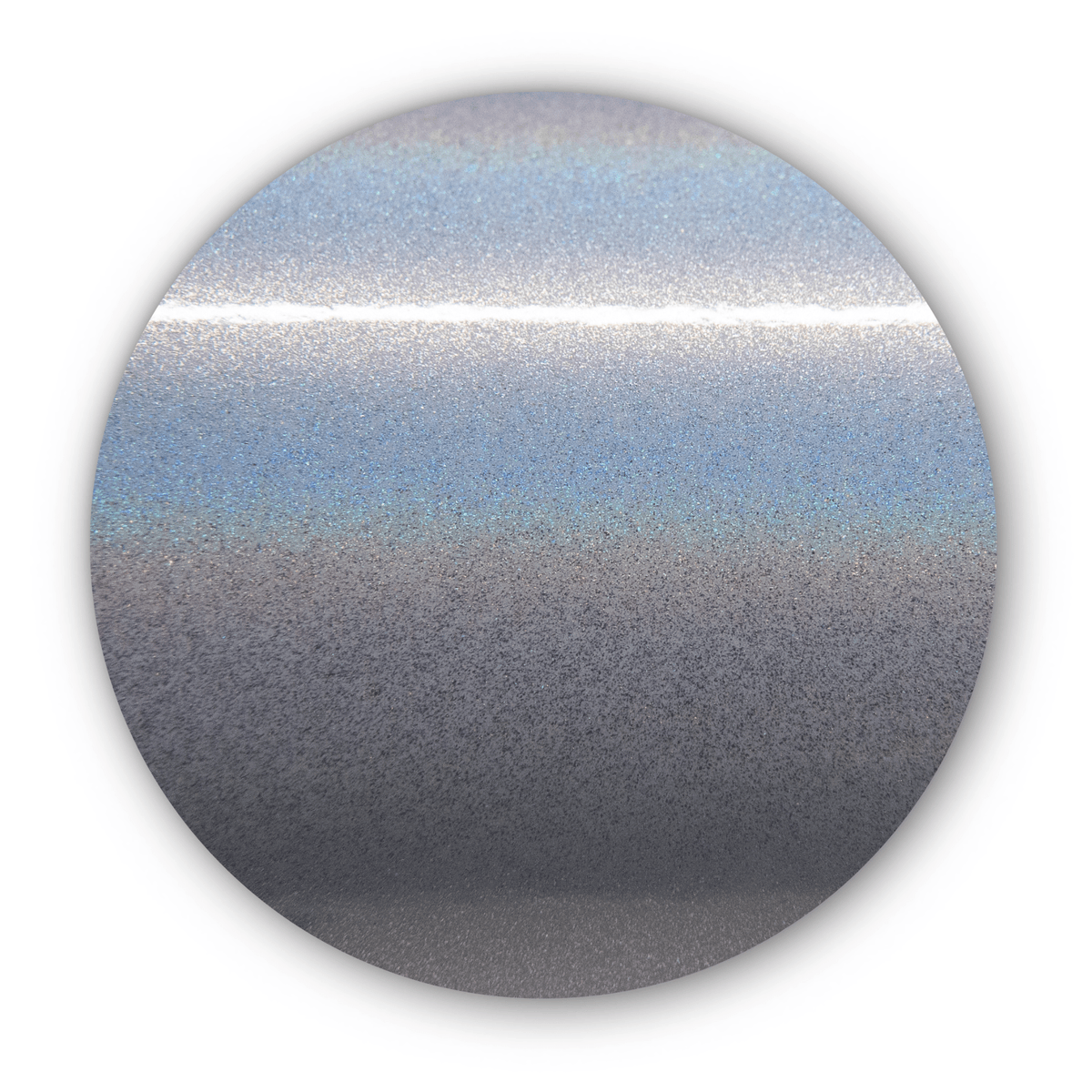 Gloss Holographic Metallic White - Milliotone car wrap vinyl film