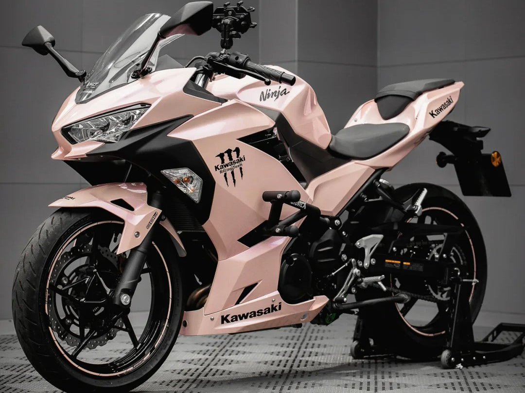 Gloss Iridescent Sakura Pink - Milliotone car wrap vinyl film