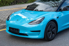 Gloss Sky Blue - Milliotone car wrap vinyl film