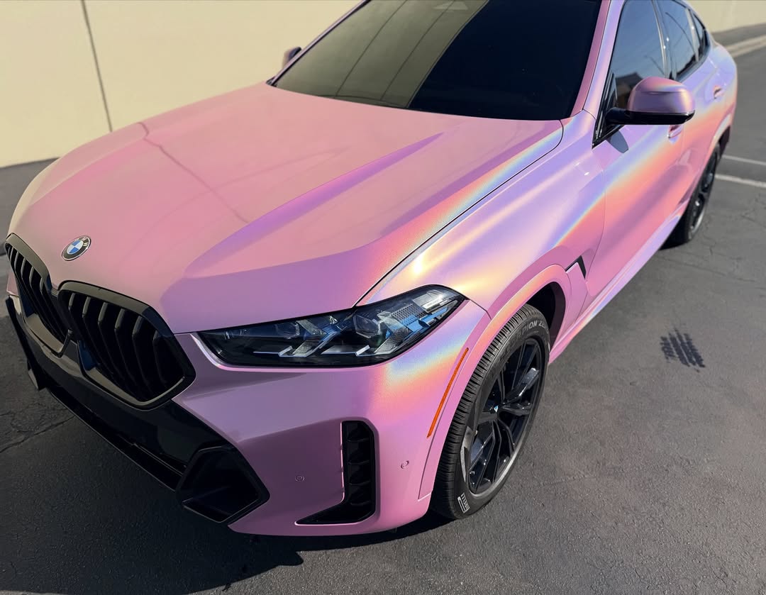 Gloss Holographi  Metallic Pink