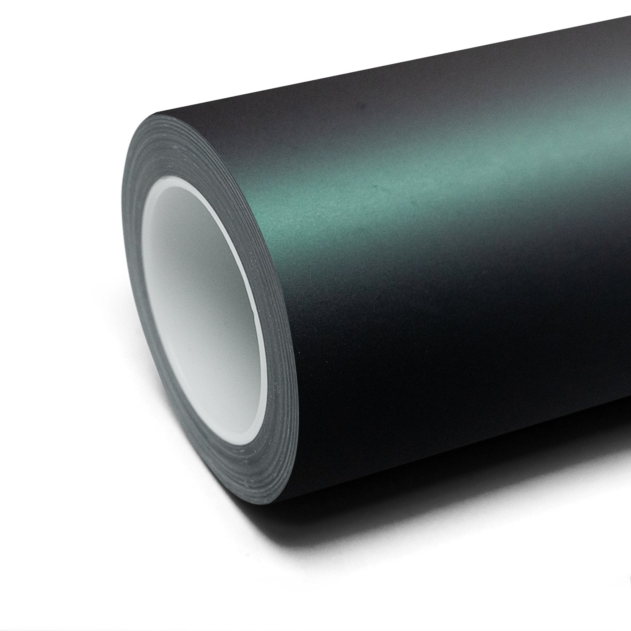 Satin Ghost Metal Deku Green - Milliotone car wrap vinyl film