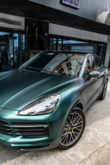 Satin Metallic Black Green - Milliotone