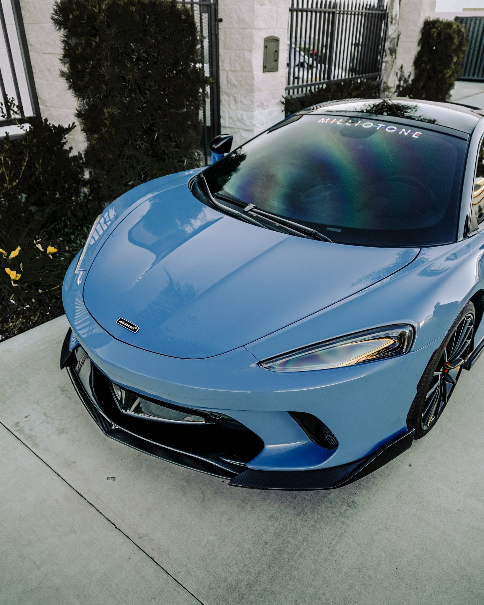 Super Gloss China Blue - Milliotone car wrap vinyl film