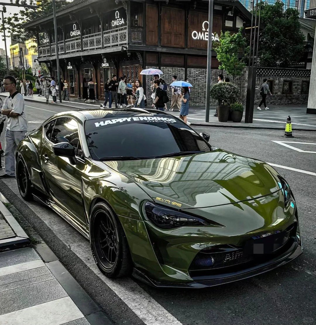 Super Gloss Military Green - Milliotone car wrap vinyl film