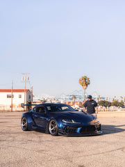 Super Gloss Tanzanite Blue - Milliotone car wrap vinyl film
